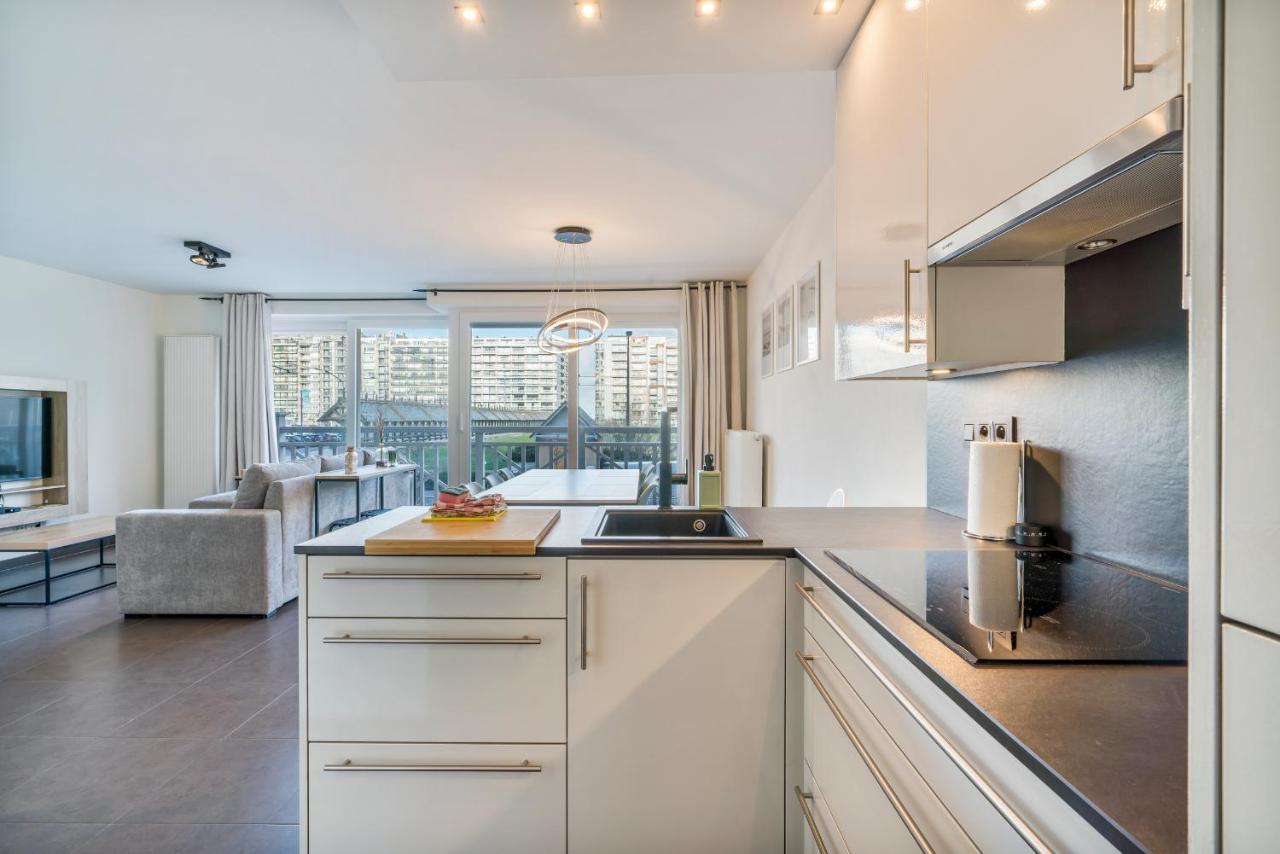 Modern App 6P Met Topligging - Aan Strand & Haven Blankenberge Εξωτερικό φωτογραφία