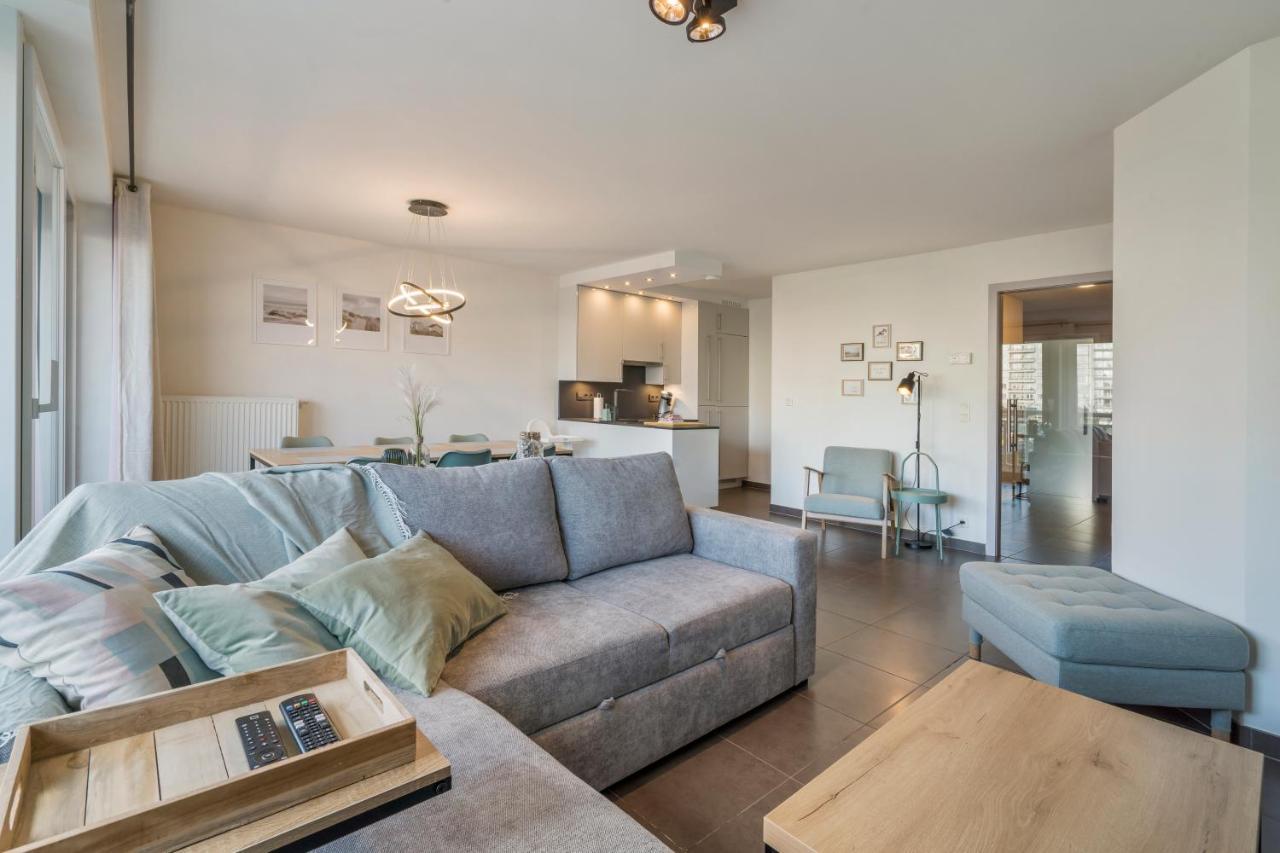 Modern App 6P Met Topligging - Aan Strand & Haven Blankenberge Εξωτερικό φωτογραφία